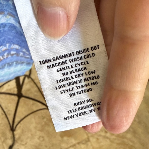 Ruby Rd. Multicolor Striped Button-Down Shirt - Picture 7 of 8